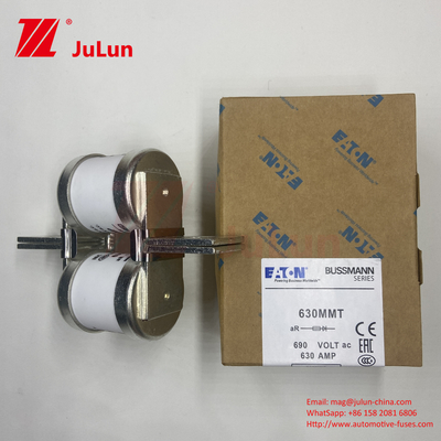 630A M6/M8 Ceramiczne bezpieczniki samochodowe Twin Flat Plate Bolt Type Fuse 630MMT