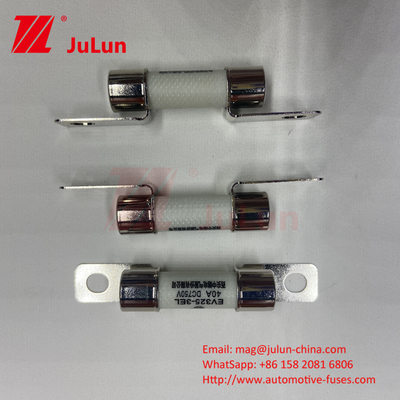 Rury ceramiczne15A 40A 50A EV FUSE 750VDC EV32510A-50A 750VDC Ceramic Bolt Mounting Automotive Fuses