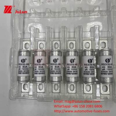 750VDC Ceramic Automotive Fuses RS308 HB 4G Wysokiej Temperatury 10A 20A 25A 30A 40A 50A 63A 80A 100A 750VDC FUSE