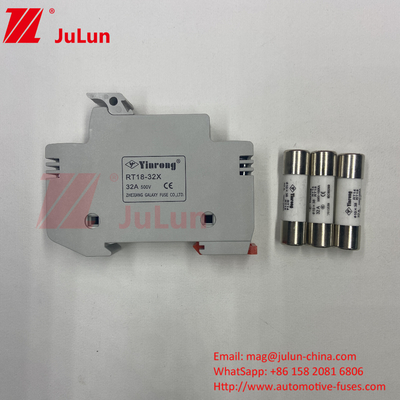 TUV CE 10*38mm DC 1000V bezpiecznik fotowoltaiczny topliwy 20A z ochroną uchwytu bezpiecznika LED dla falownika słonecznego