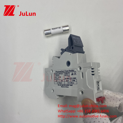 Słońce PV Mersen bezpiecznik 10a 1000v Szybki wstrzyknięcie 32a 1000vdc 22*58mm DC1000V bezpiecznik