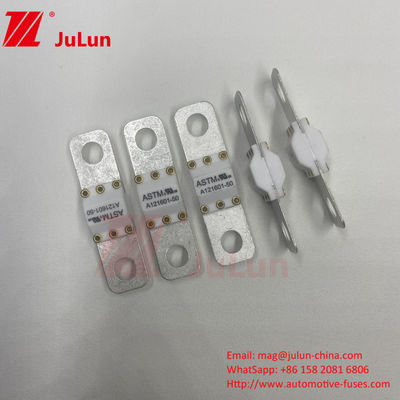 ASTM A121601-80A 125VDC EV Szybkie ładowarki / Elektryczne pojazdy Szybkie ładowanie Średnie Fusing Bolt Screw Terminal Fuse