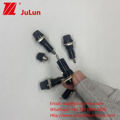 10A 250V AC 6*30 Bakelit Mini Fuse Holder Banana Plug Socket