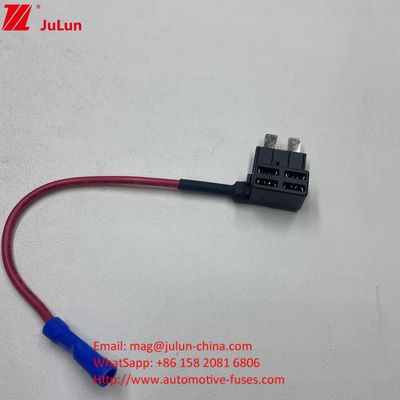 Uchwyt bezpiecznika samochodowego 12V Mini Adapter z napięciem bezpiecznika ATM APM Blade Fuse Holder, Blade Fuse Box Holder Plug