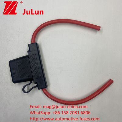 ATC/ATO Custom Inline Fuse Holder 14AWG 16AWG 18AWG 20AWG Wiring Harness 80AMP Blade Fuse