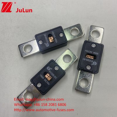 EV320-5C 200A 70VDC Elektryczny pojazd bezpiecznik szybkiego ładowania 68*19*10mm Odległość otworu 51mm