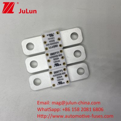 ASTM 250A 125V Ceramic White Color Fuse w akumulatorze samochodowym