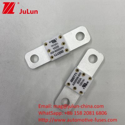 200A 125VDC 50.8mm Odległość między 2 otworami Bolt bezpiecznik M8