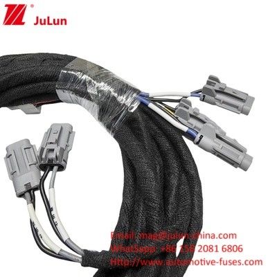 Przewód rozszerzający 54 Pin For Ford Sync Electrical Automotive Apim Connector Extension Cable Wiring Harness With RCA