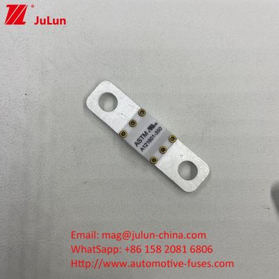 Metody montażu śruby 200A 125VDC Ceramic Vehicle Fuses High Current Rating For Short Circuit Protection