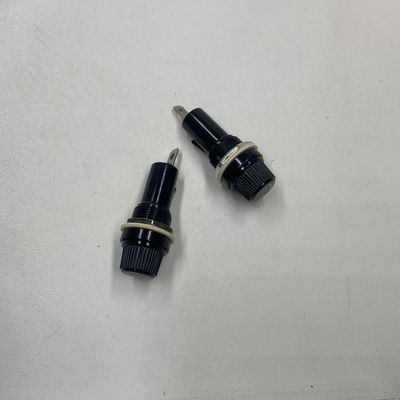 10A 250VDC Szklany uchwytnik bezpiecznika z rurkowym bezpiecznikiem 6x30mm do pomieszczeń mechanicznych i elektrycznych