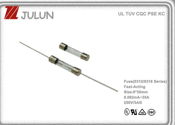 50mA 0,05A 250V 5 * 20mm szybko działający bezpiecznik z rurką ceramiczną