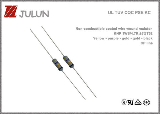 Niepalny rezystor z drutem powlekanym 125 V 250 V do zasilania