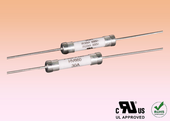 Samochodowe szybko działające bezpieczniki 500VAC / DC 6x32mm
