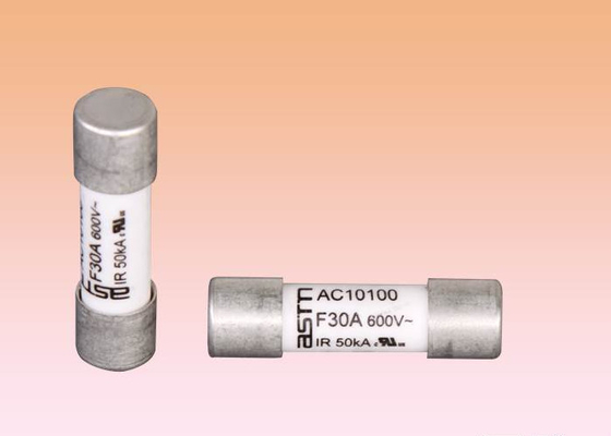 CCC 600VAC / DC 10x38mm Bezpiecznik ceramiczny wysokiego napięcia